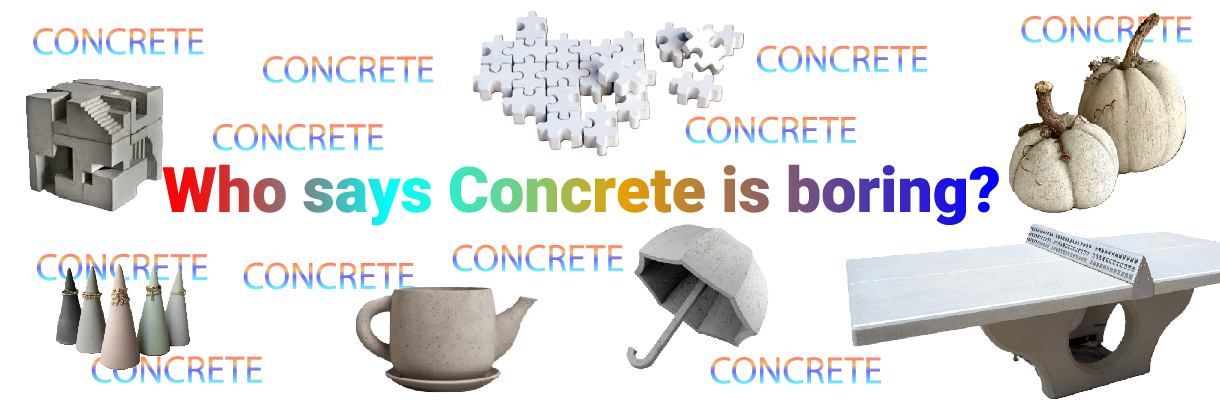 Decorative Concrete Banner